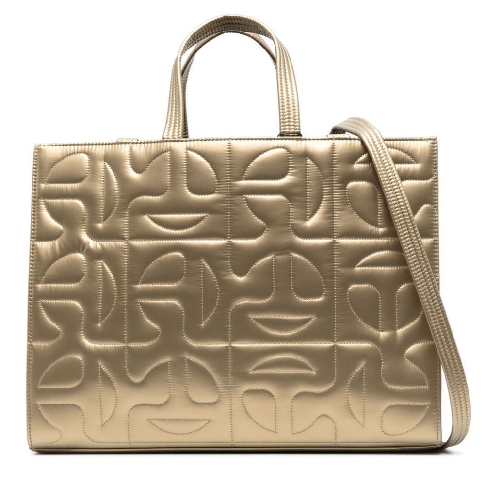NWT Gold Telfar x Moose Knuckles Medium Bag - Picture 13 of 13